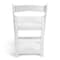 Atlas Commercial Products TitanPRO White Resin Folding Chair RFC6WH - alternate 4